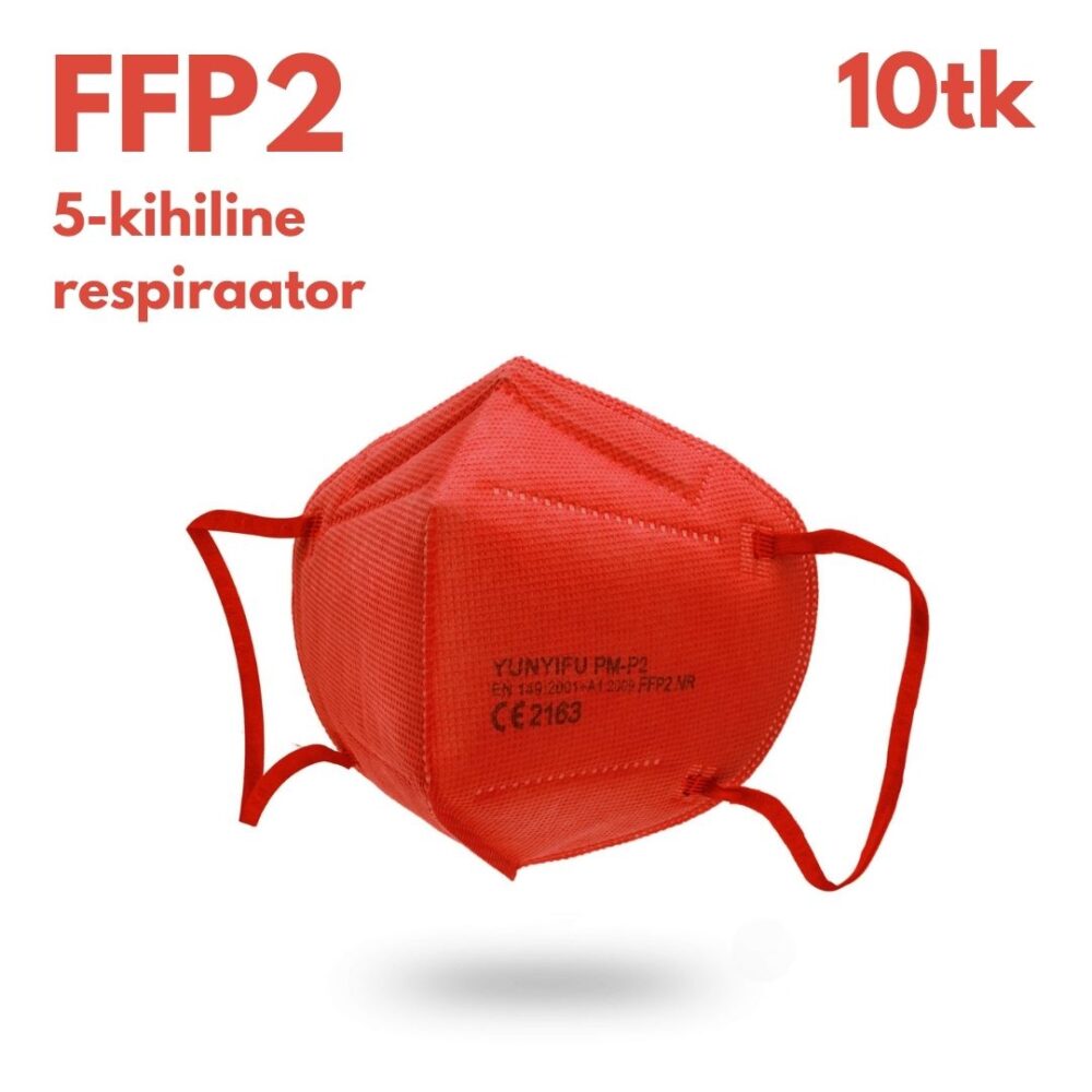ffp2-respiraator-punane